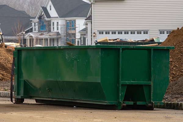 you can rent a construction dumpster for as long as you need it to complete your construction project